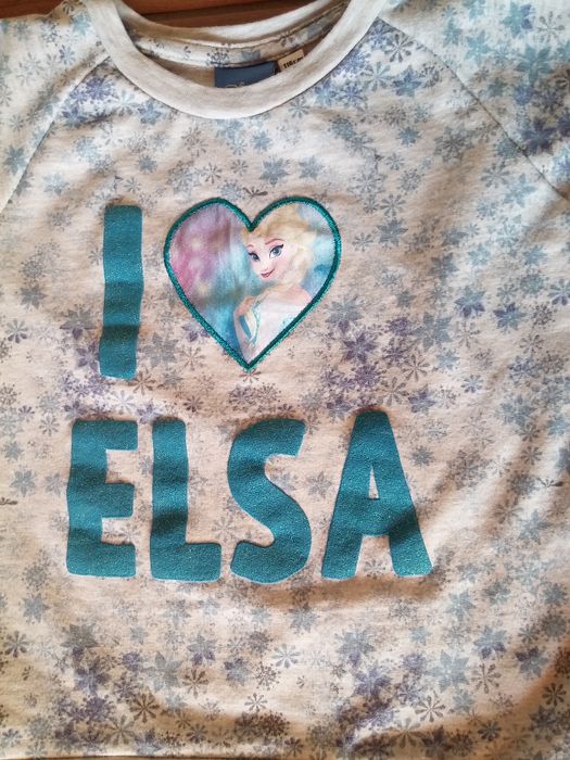 jak nowa 116 Smyk Elsa Kraina Lodu bluza dla dziewczynki