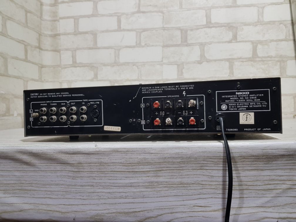 Стерео підсилювач NIKKO NA-390, 2x40 Вт, б/у з Німеччини