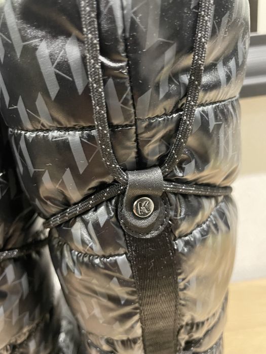 Черевики чоботи Karl Lagerfeld 39 високі чорні зимові нові