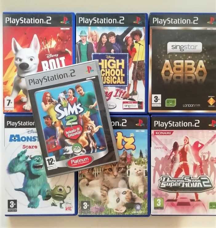 PS2 - 17 Jogos originais c/ caixa