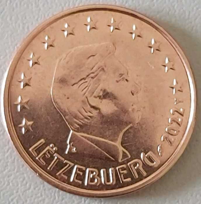 5 Cêntimos de 2022  do Luxemburgo