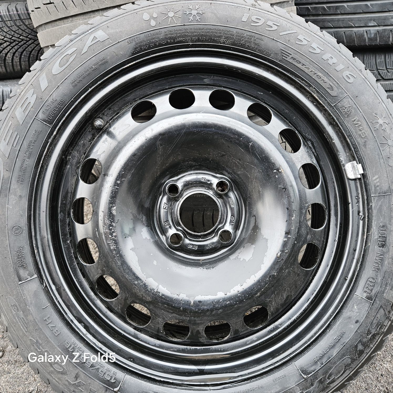 Nowe koło 195/55/16 Opel Corsa E Corsa D Meriva 4x100 ET40 Całoroczne