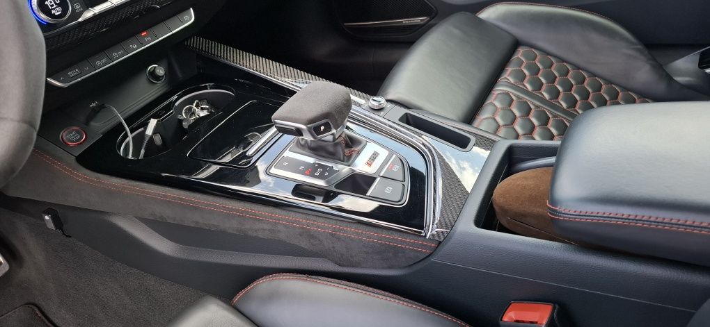 Audi rs5 full opcja!!! carbon, head up, panorama,masaże, folia ppf