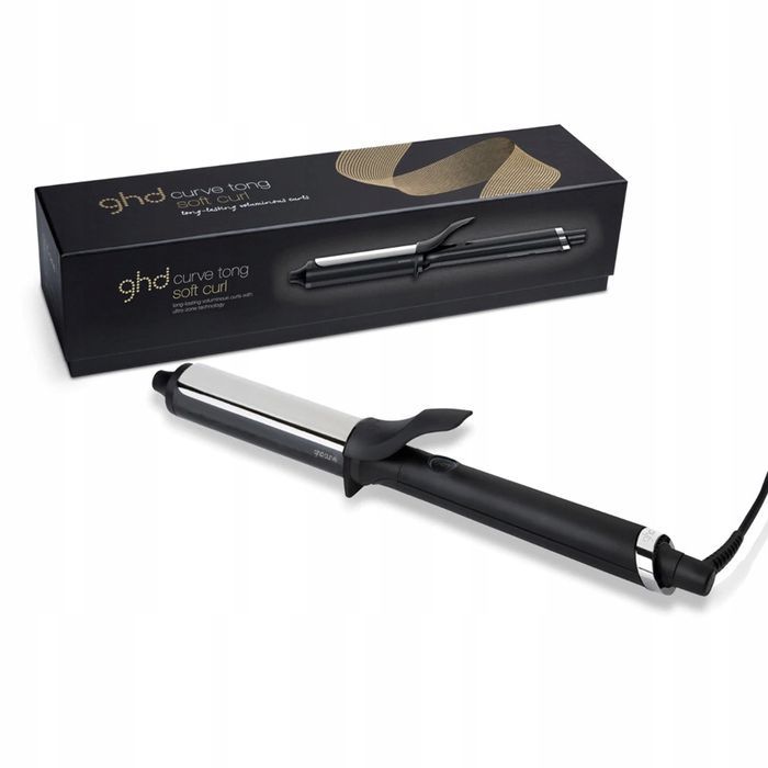 GHD Profesjonalna lokówka do włosów z klamrą, średnica 32 mm 210°230