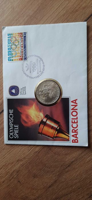 moneta 10 marek 1972 Monachium w kopercie rarytas unikat