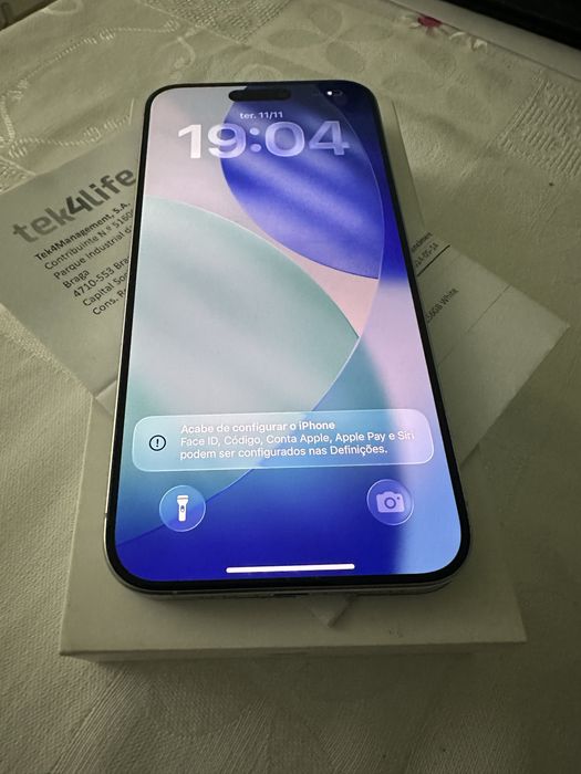 Iphone 15 pro max 256 titanium white