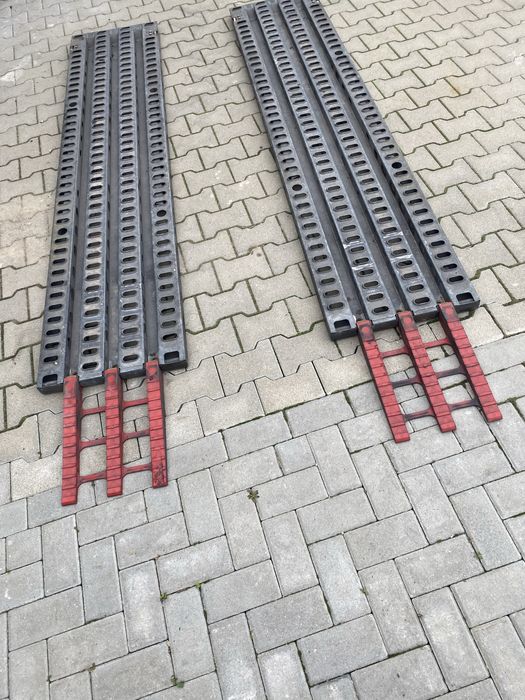 Najazdy trapy stalowe Kaasbohrer 230 cm x 50 cm x 5 cm WYSYLKA