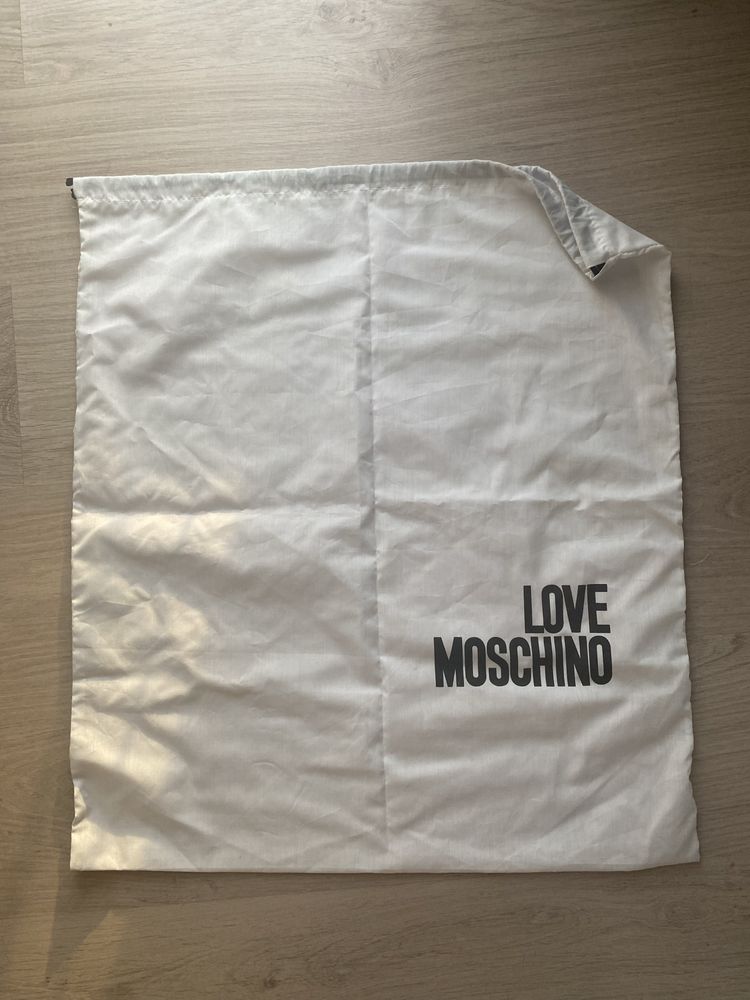 Love Moschino worek na buty totebke bielizne