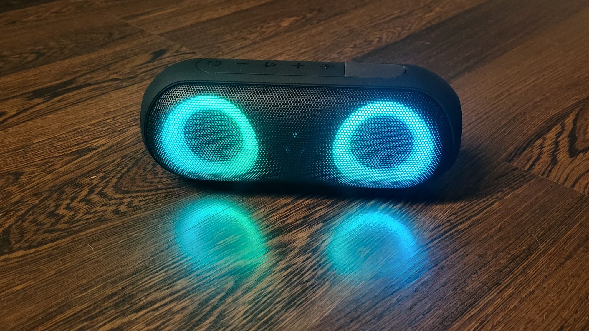 Głośnik Bluetooth NOTABRICK z oświetleniem RGB, 30 W, IPX7, czarny