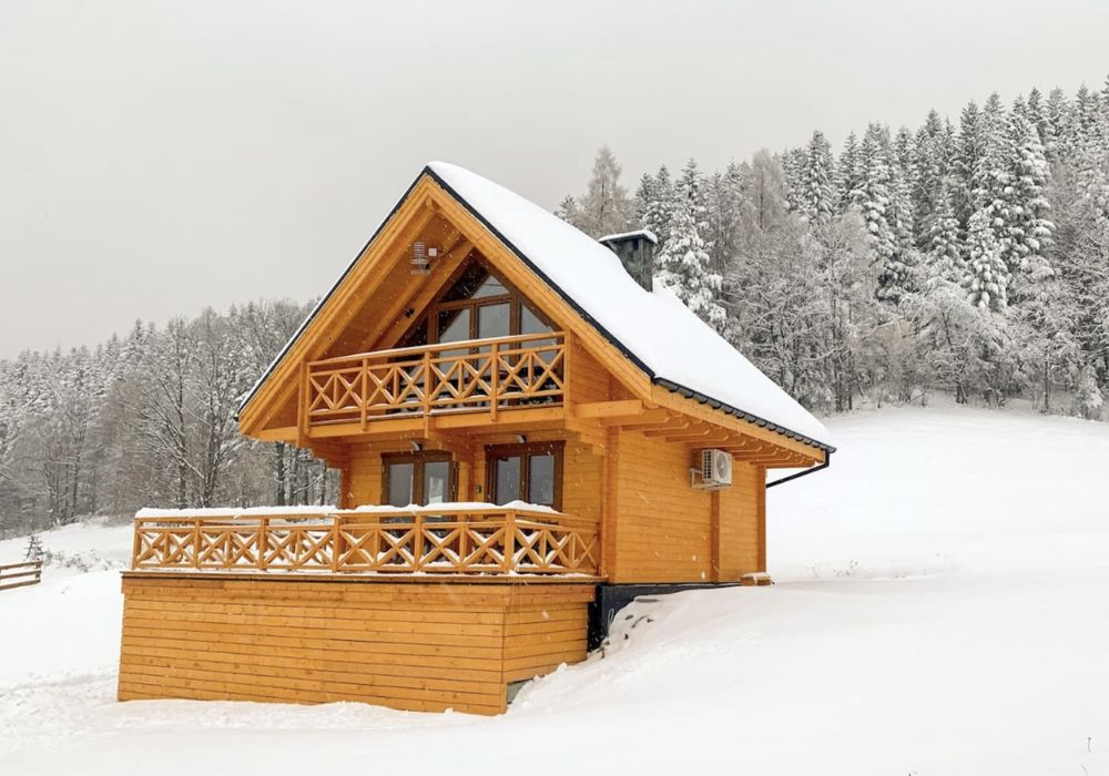 Dom z sauna w Zawoi, widok na Babią Górę