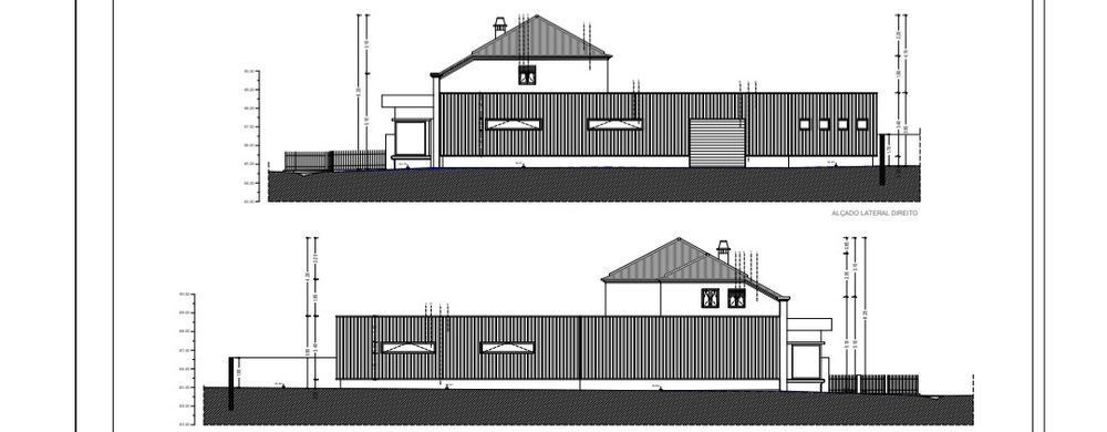 Imovel para comercio com terreno em frente a antiga famel
