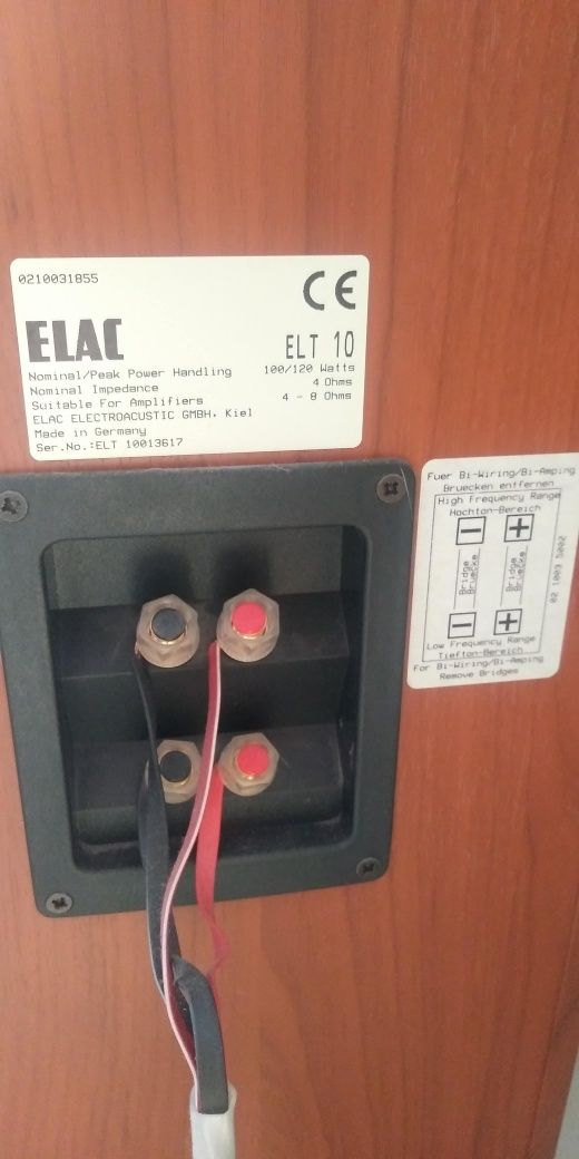 Elac elt 10 kolumny zamienię na droższe