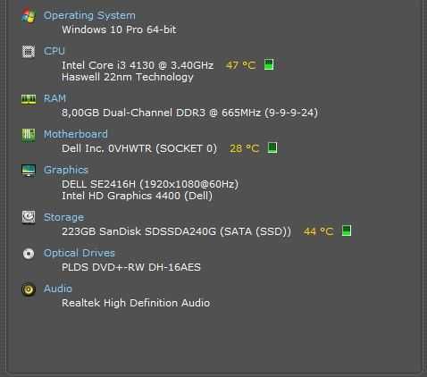 Komputer stacjonarny PC Dell Optiplex 3020 MT Win 10 pro 8gb ssd