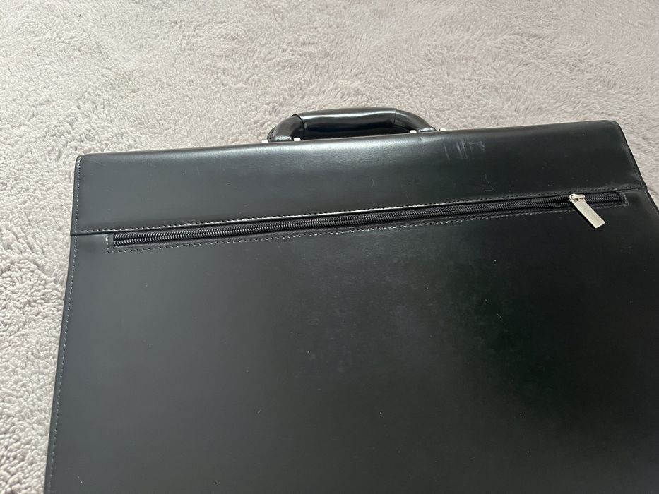 Teczka aktówka męska na laptopa skórzana