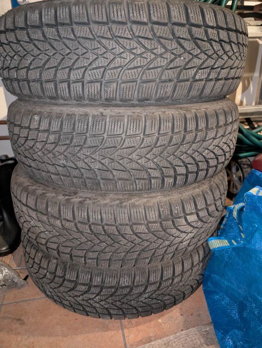 4x opony zimowe, R14, 185/70R14