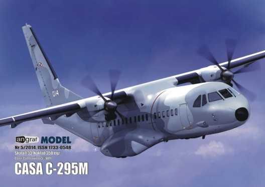 Kartonowy model samolotu CASA C-295M Angraf 1/33