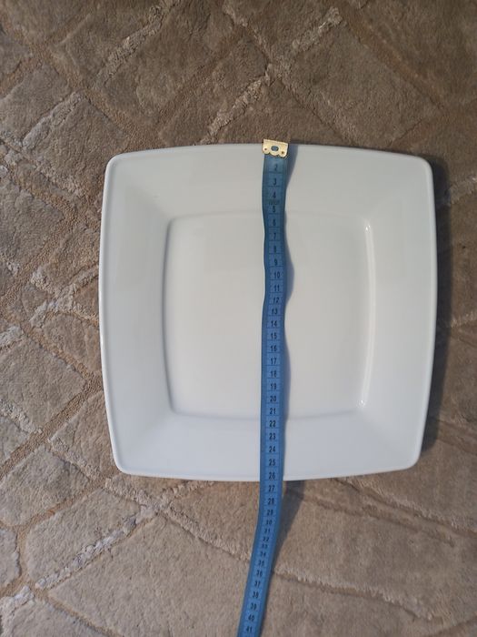 Talerz obiadowy  płaski duży jak na zdjęc 6 szt