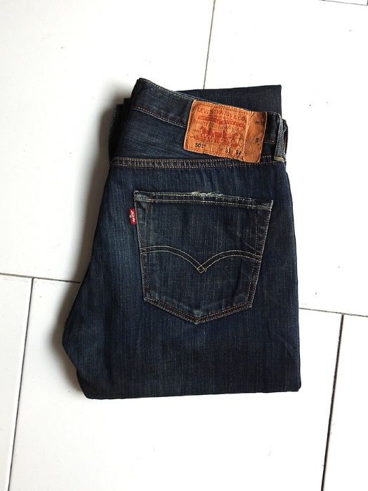 Jeans Levi's 501 W31 L34 azul escuro