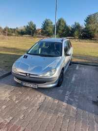 Peugeot 206   1 360 cm3 tylnie zawieszenie