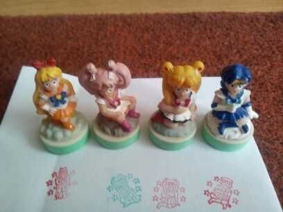Figurki z pieczątkami Sailor Moon zestaw