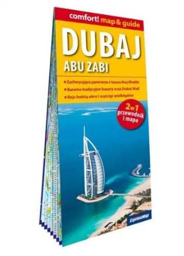 Dubaj comfort!map&guide Dubaj, Abu Zabi - praca zbiorowa