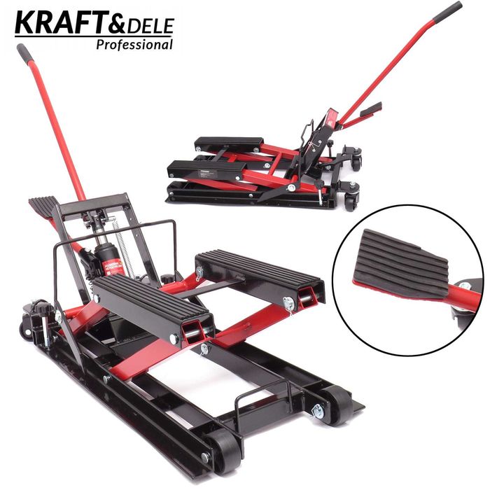 KRAFT&DELE Podnośnik Motocyklowy Atv Quad 680kg Hydrauliczny KD348