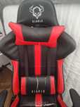 Fotel gamingowy biurowy Diablo X-Player Czarno-Czerwony