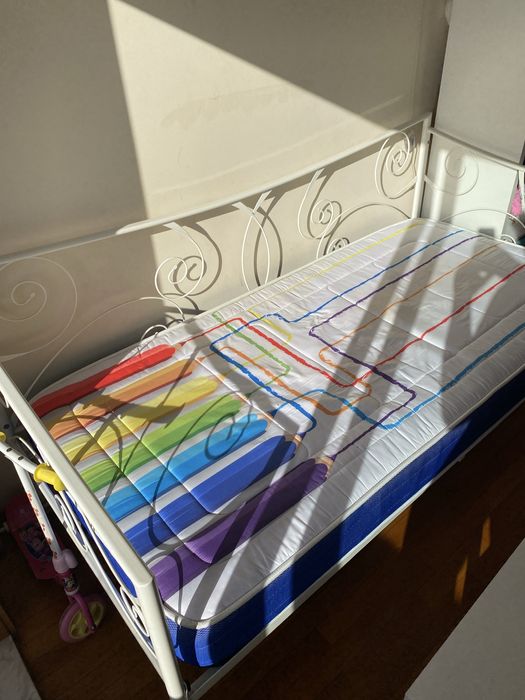 Cama de solteiro + colchão [ Oportunidade ]