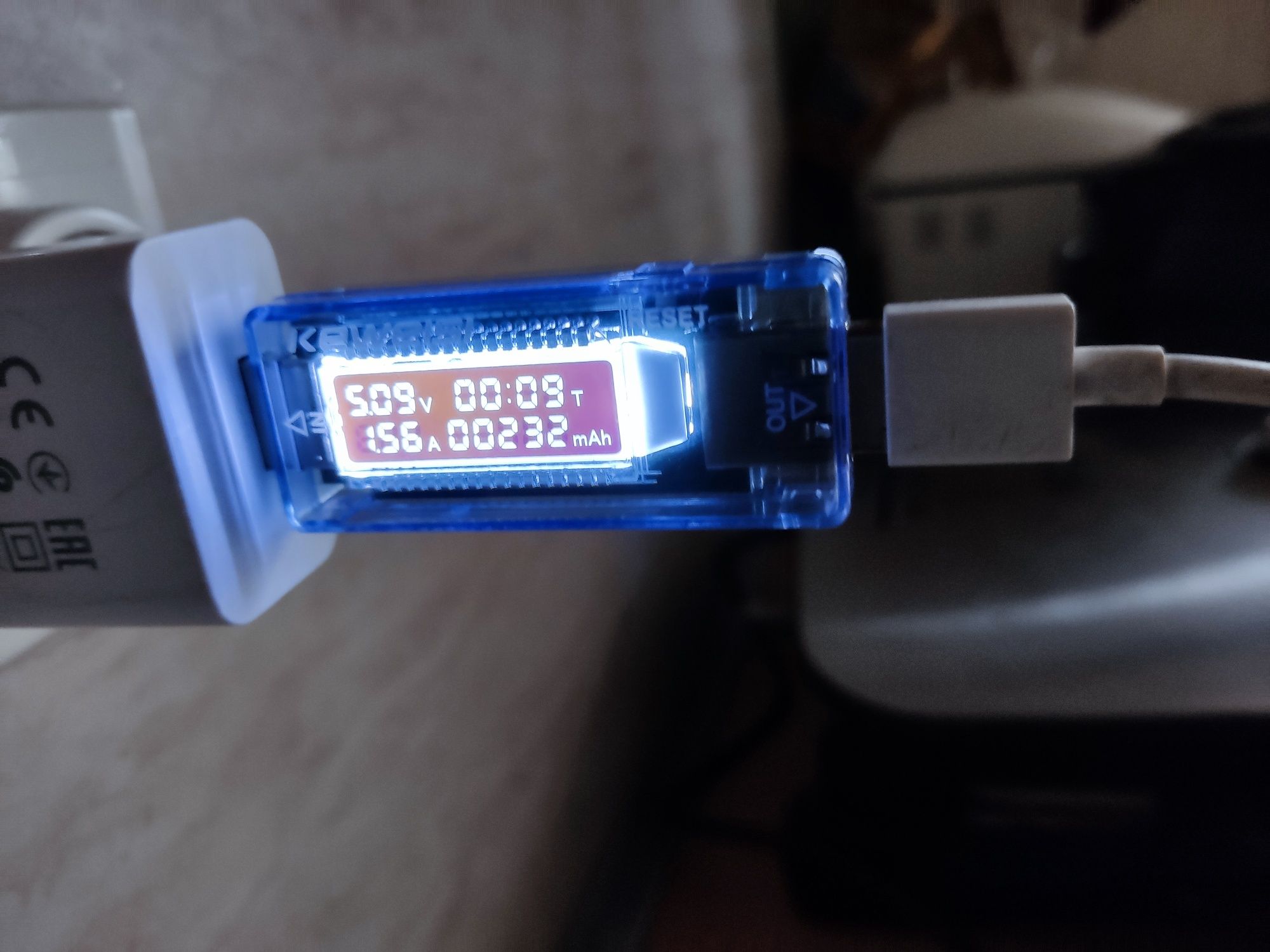 USB Тестер вольтметр амперметр  емкости аккумулятора