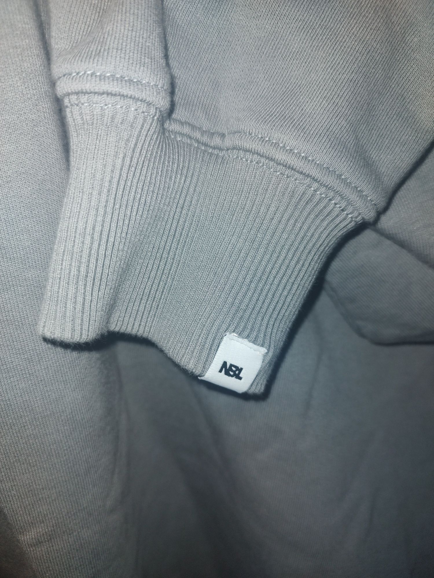 Bluza Newbadline bez kaptura szara r. L