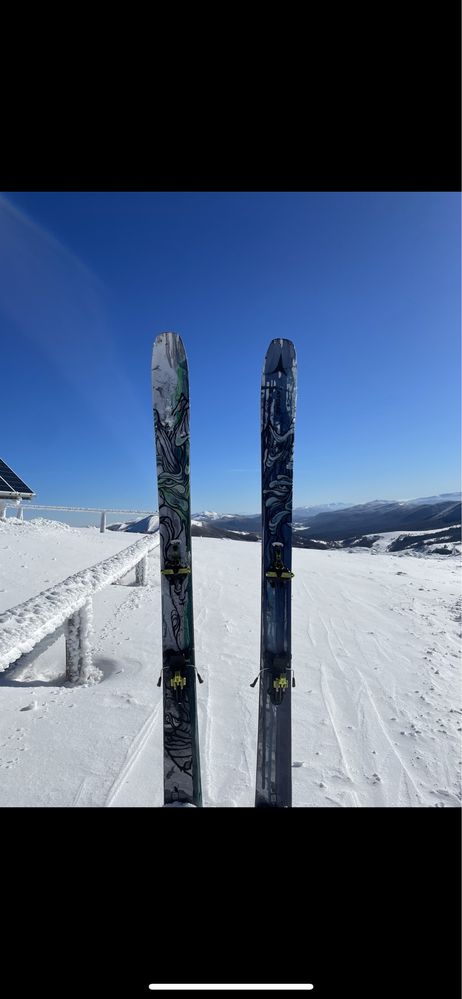 Narty skitour freeride Atomic Bent Chetler 100 180cm zestaw ATK foki