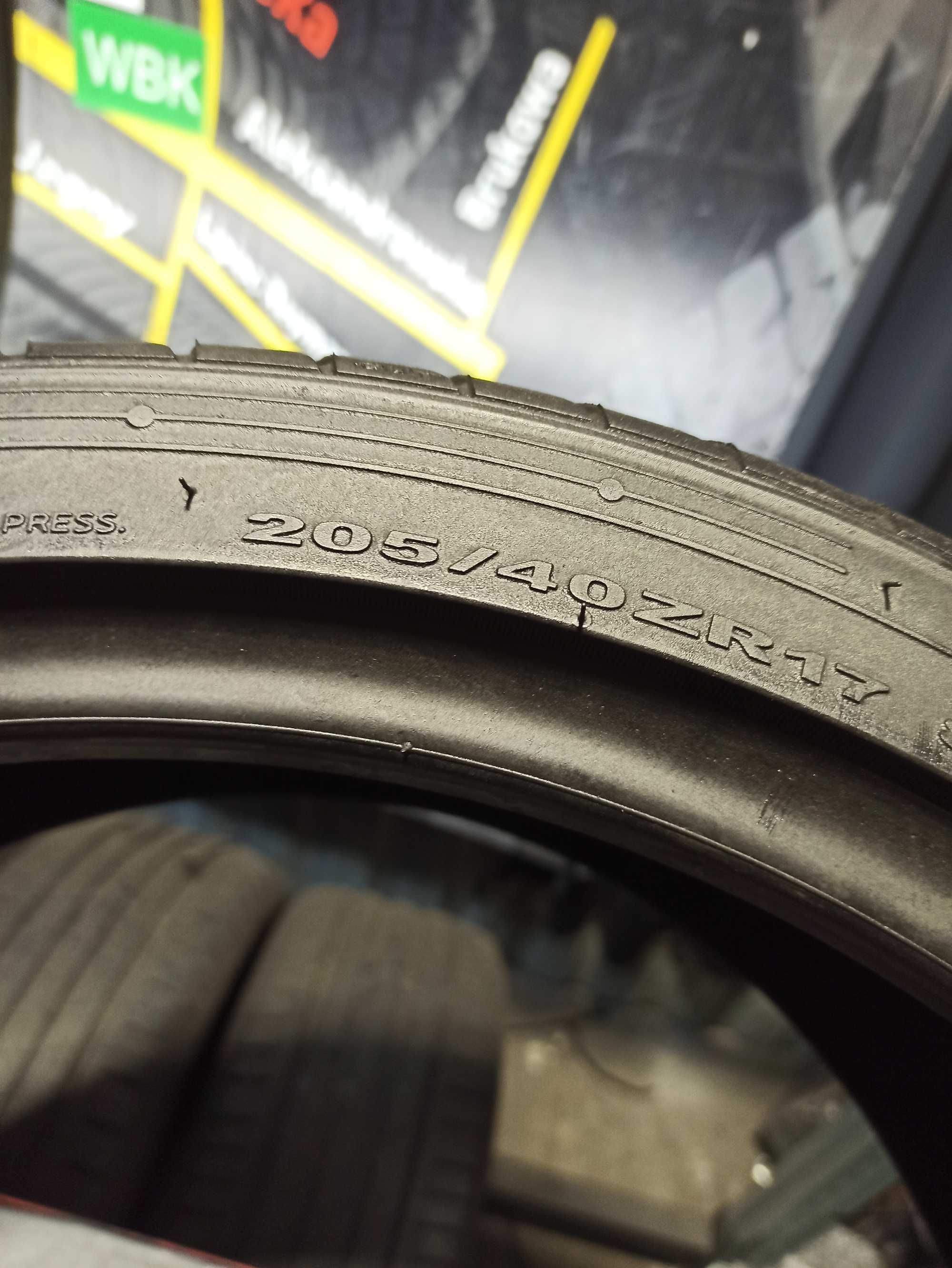Opony Letnie 205/40/17 HANKOOK VENTUS #1360