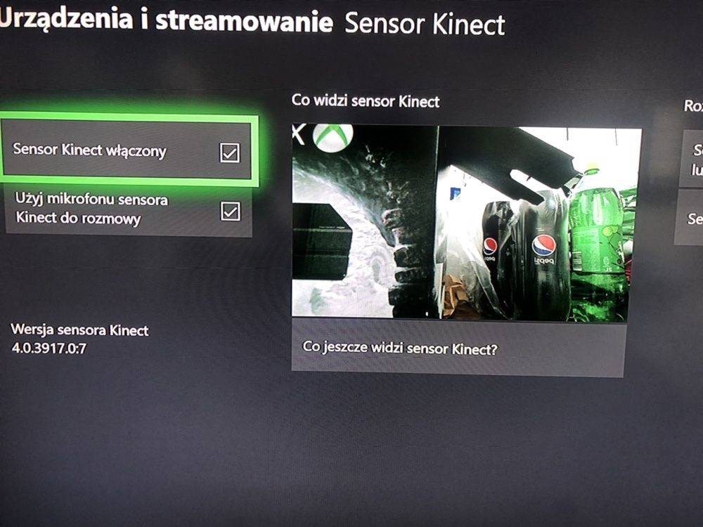 Kinect Sensor 2.0 Xbox One S X