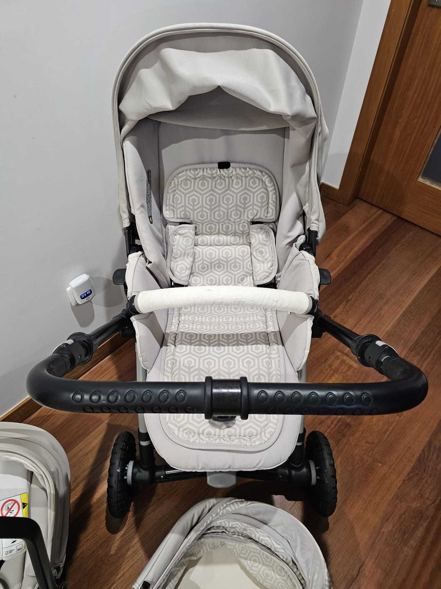 Conjunto Trio Jané Minnum + I-Koos + Micro + Base Isofix Geo