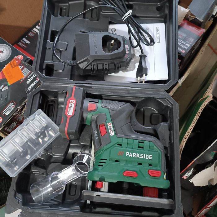Аккумуляторный фрезер Parkside POFA 12 A2, фрезер, парксайд