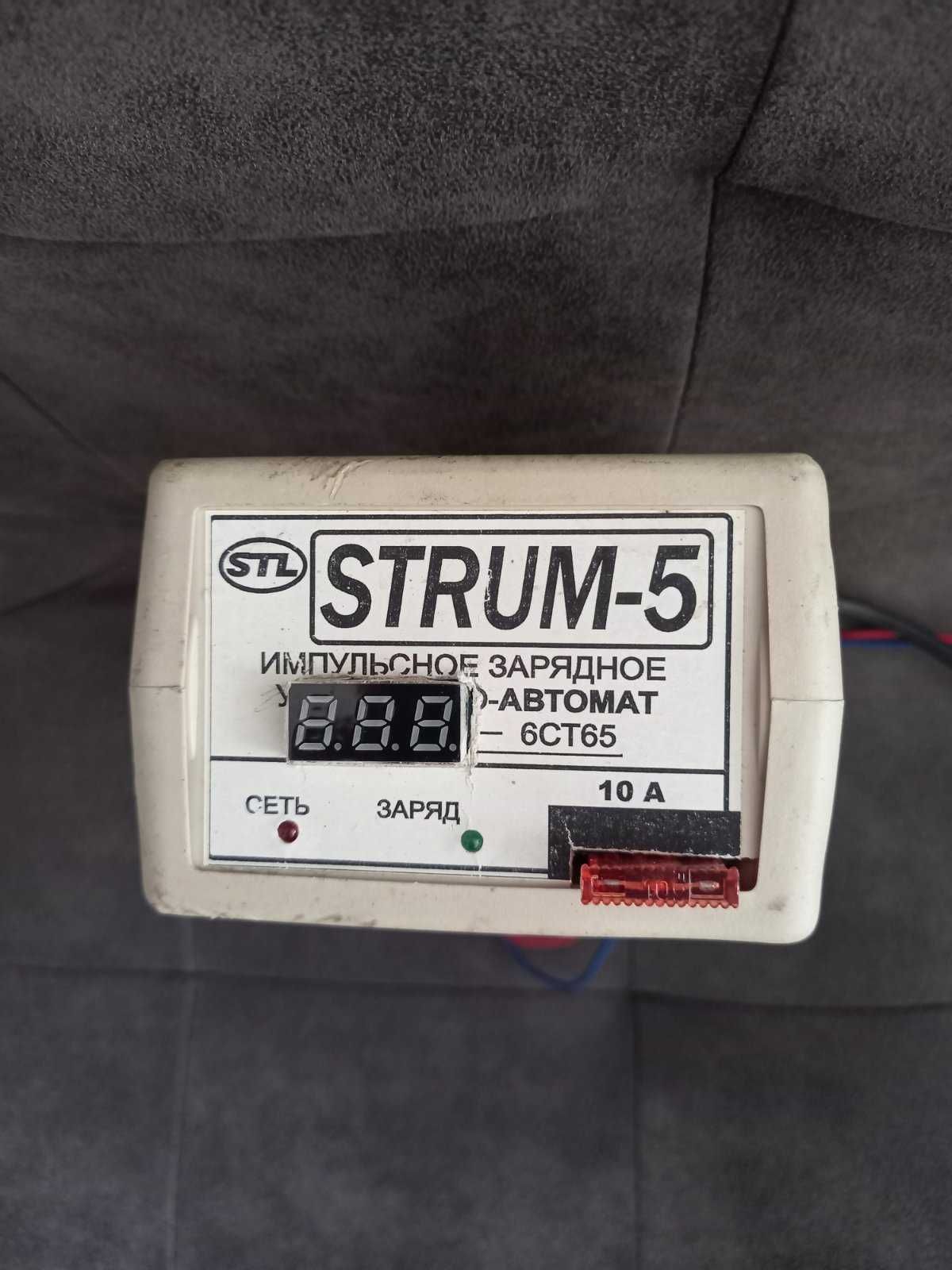 Импульсное зарядное устройство для АКБ STRUM-5 (4,5А - 5,5А)