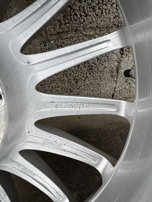 Felga R17 5x112 A222 Mercedes SKlasa Pirelli Sottozero serie 245/55/17