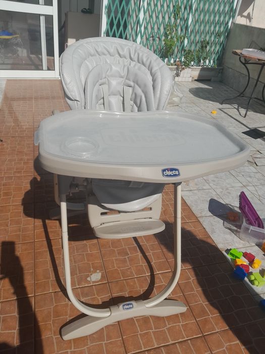 Cadeira da papa Polly relax da Chicco, Cinzento