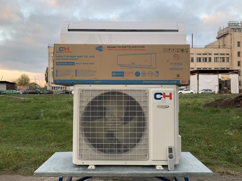 Кондиционер НОВЫЙ инвертор CooperHunter Arctic CH-S24FTXLA WiFi монтаж