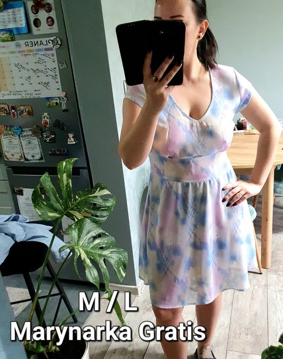 Sukienka Pastelowa 38