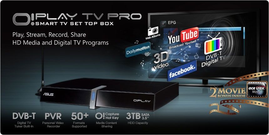 Media center ASUS OPlay tv Pro