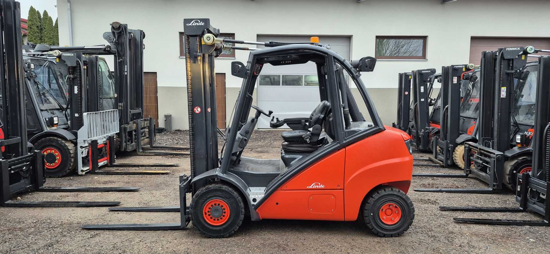Wózek Widłowy Linde H35D - Diesel - Udźwig 3500kg - Stan BDB