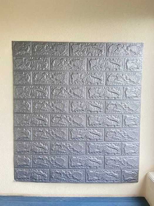 Цегла 3d Самоклеющиеся панели, DJ6мм ПВХ панель, Самоклеючі панелі 3Д