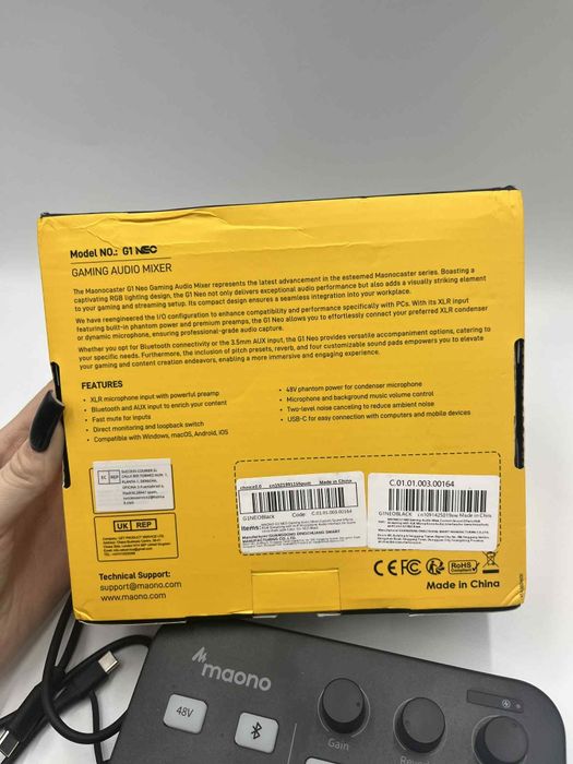 mikser audio MaonoCaster G1 Neo  Gaming / Podcast / Stream