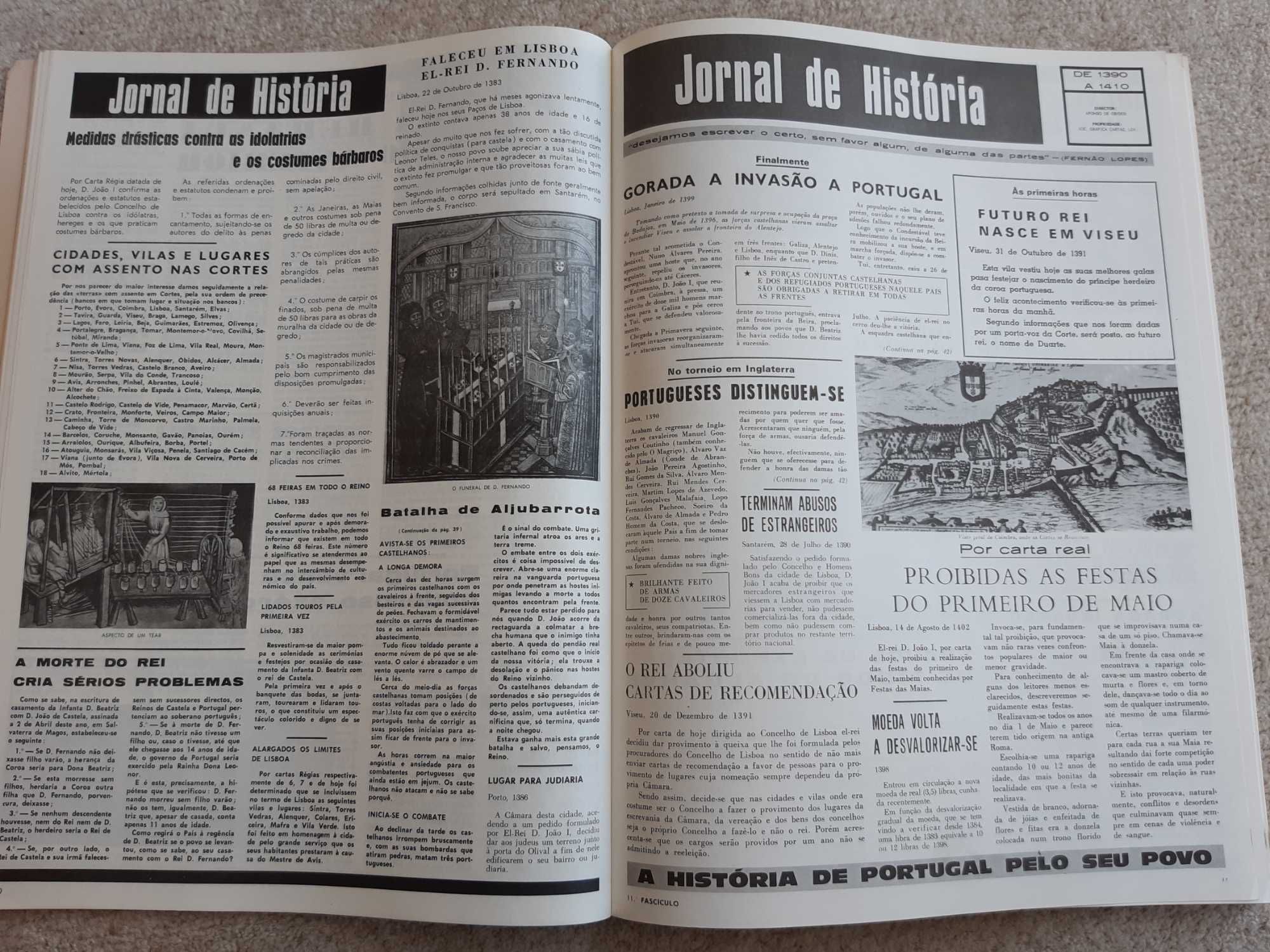 Jornal de história - A História de Portugal pelo seu Povo