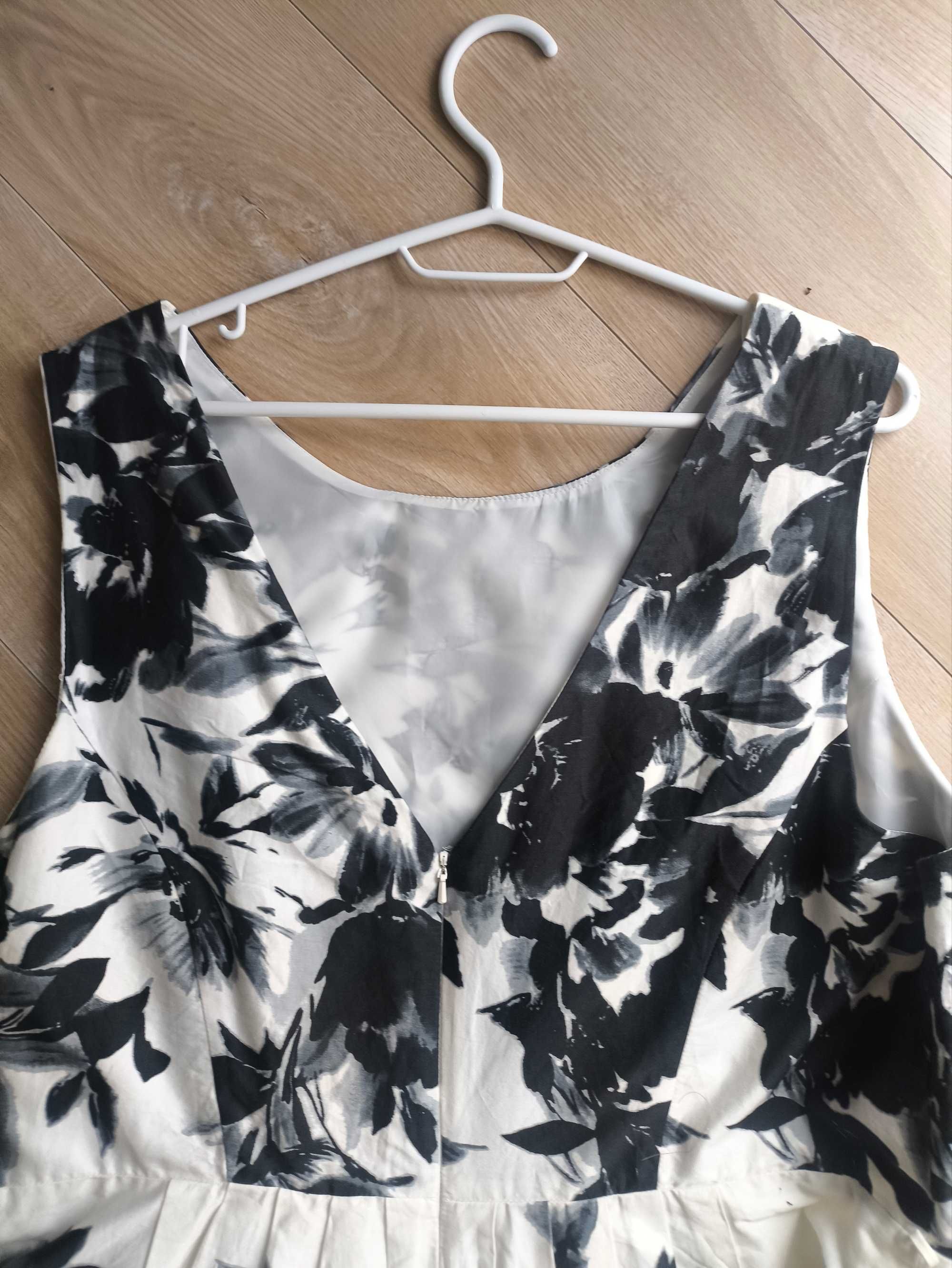 sukienka letnia z bawełny w stylu retro,XXL