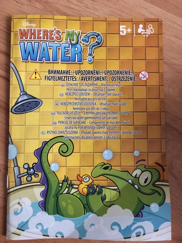 Gra hasbro ”Where’s my water?”
