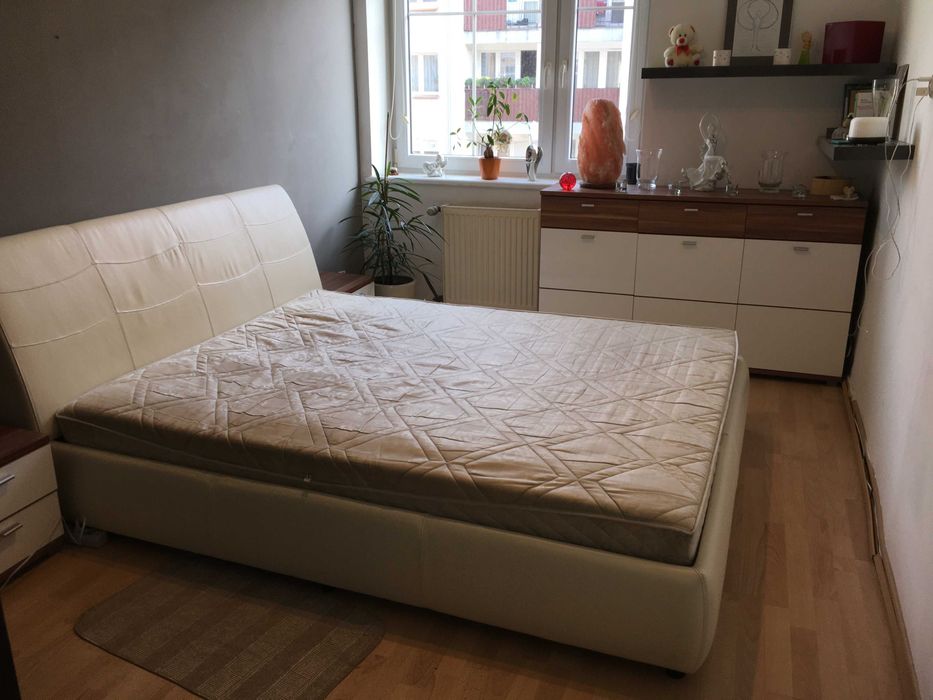 Skórzane łóżko KLER BELCANTO 160 cm