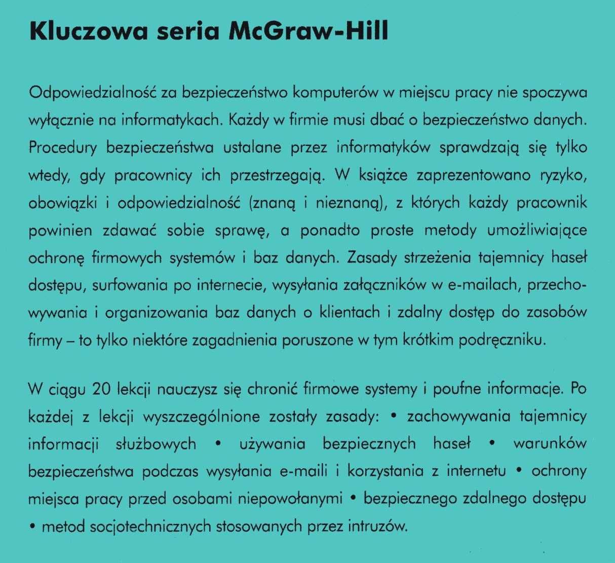 Ben Rothke - Bezpieczny komputer