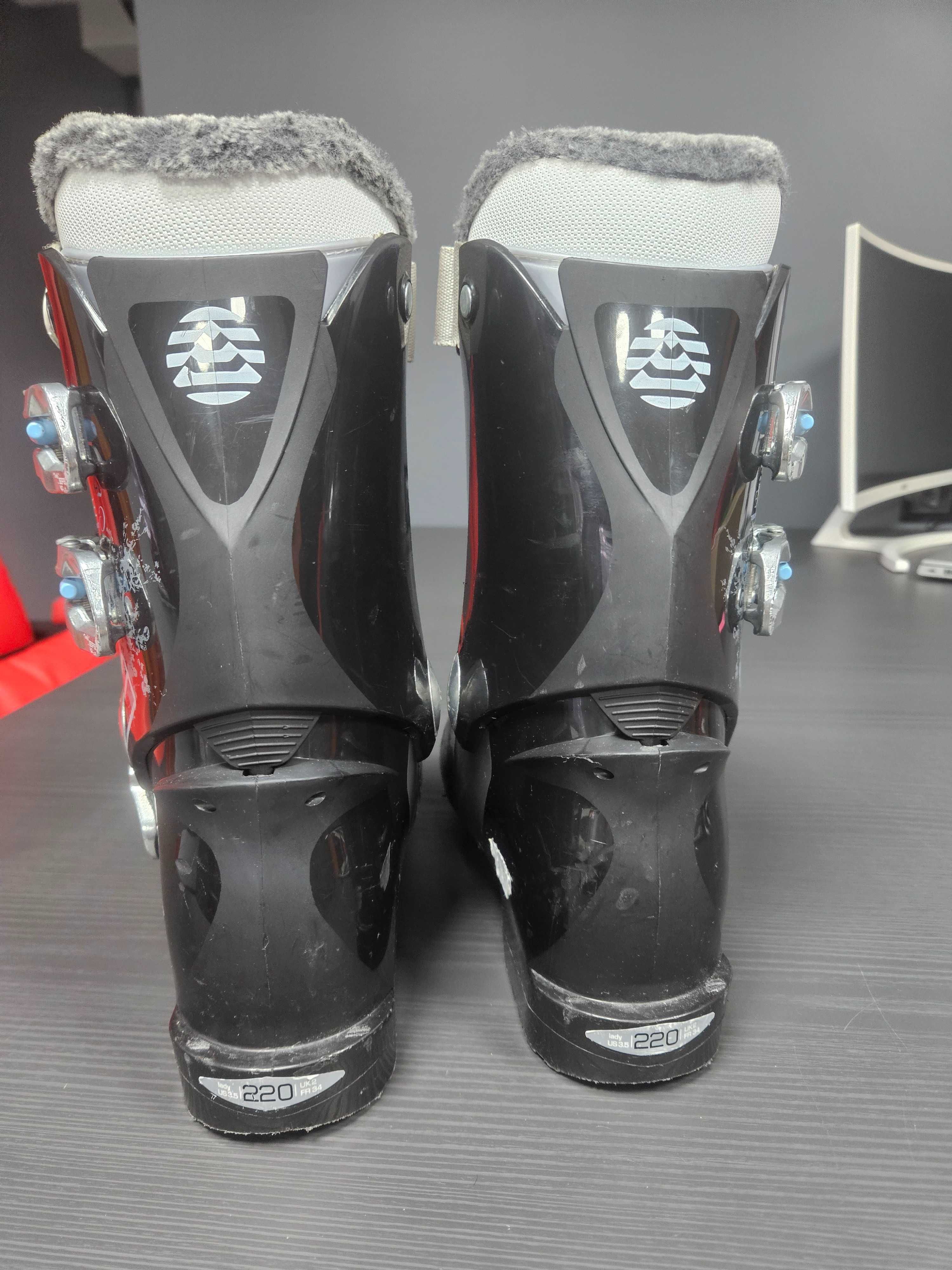 Buty Narciarskie dla dziewczynki rozmiar 34 idealne